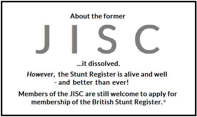 THE STUNT REGISTER IS ALIVE AND WELL…